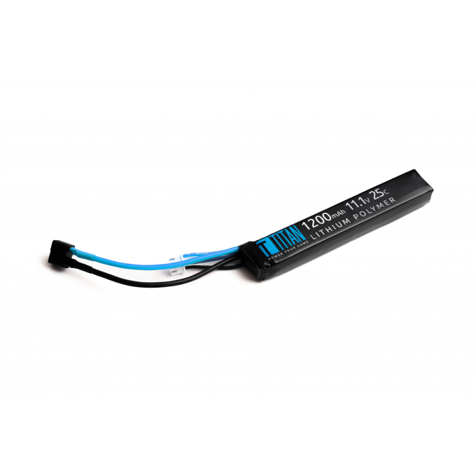 Li-Pol baterie TITAN 11,1V 1200mAh, 25C (T-Dean) - Stick (buffer)