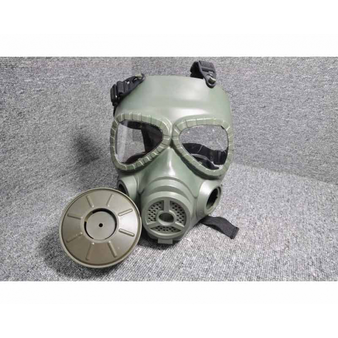 Toxic Maska s větrákem - olivová