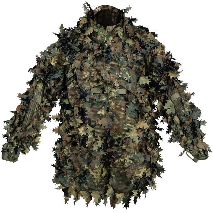 Novritsch Modular 3D Ghillie Suit Jacket - Flecktarn