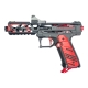 CTM FUKU-2 Skeleton CNC Upper Set for AAP-01 - Black / Red