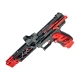 CTM FUKU-2 Skeleton CNC Upper Set for AAP-01 - Black / Red