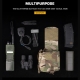 WST Multifunctional Molle Pouch with Radio Pocket, Large