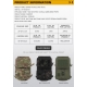 WoSporT zádový MOLLE panel SCARAB – MC | ANAREUS