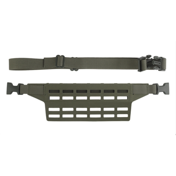 WoSporT ledvinkový MOLLE adaptér, velký (6 řad) – Ranger Green