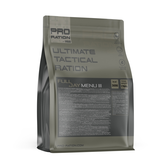 PRO-RATION MRE dávka potravín FULL-DAY MENU VEGE