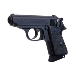 Maruzen Walther PPK/S black plastic blowback gas gun