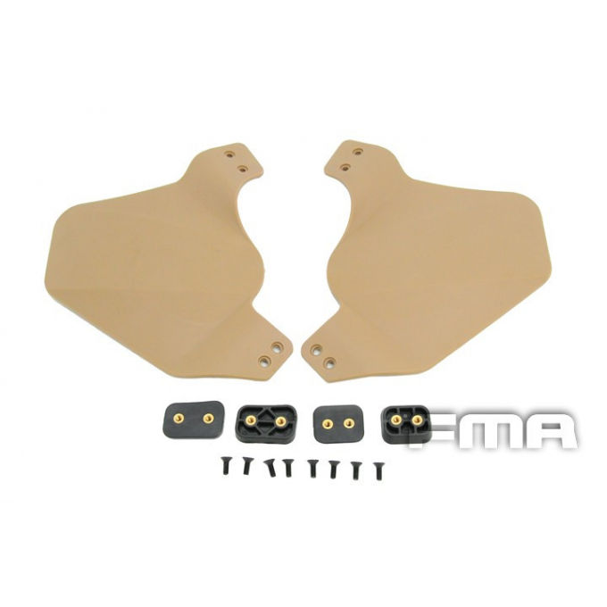 FMA Side Cover for Helmet Rail - TAN