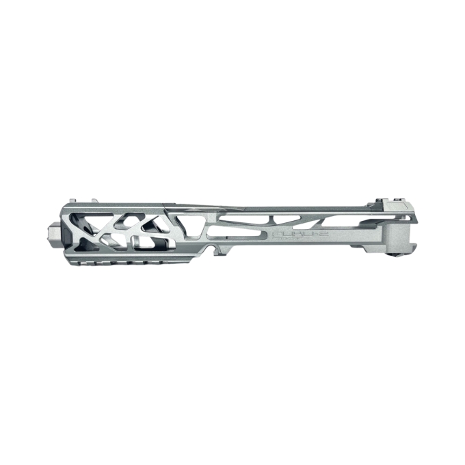 CTM FUKU-2 Skeleton CNC Upper Set for AAP-01 - Grey / Black