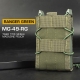 Tiger type MOLLE sumka na 5.56 zásobníky M4/M16 - Ranger Green