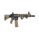SA M4 CQB M-LOK (SA-P20 Prime™ Aster II ETU) s bezuhlíkovým motorom - Čierna/piesková