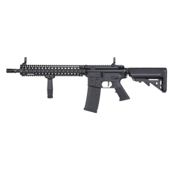 SA Daniel Defence® MK18 BLOCK 2 (SA-P26 Prime™ Aster II ETU) s bezuhlíkovým motorem - Černá