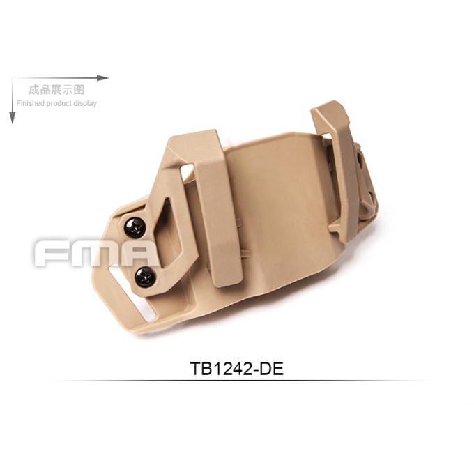 FMA IWB / OWB opaskové puzdro Multi-Pistol Holster - Piesková