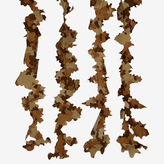 KMCS maskovací pásky s 3D listy (4 kusy) - Autumn