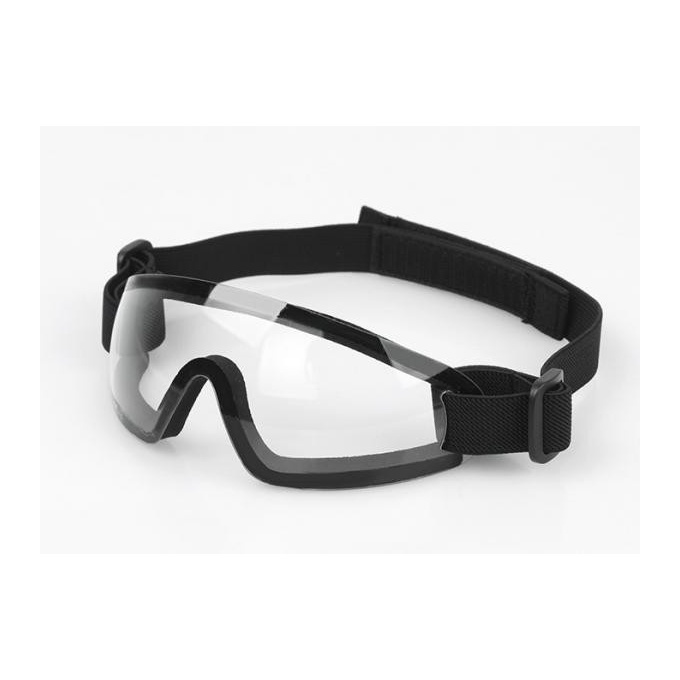 Brýle ochranné LOW PROFILE s gumičkou - čiré