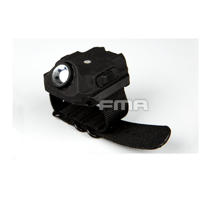 FMA Nylon version USB electricize watch flashlight BK