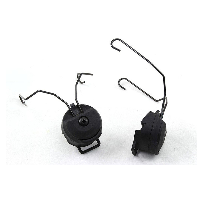 Rail adapter set na helmu pro headset SORDIN - černý