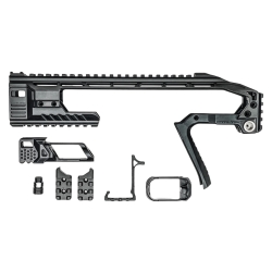 CTM CNC hliníkový modulární konverzní kit RIS UPPER pro AAP-01 - Černá