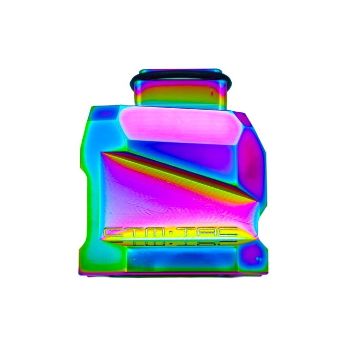 CTM zvětšená hliníková patka zásobníku Hi-Capa - Electroplated Chameleon