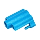 CTM CNC Aluminum Nozzle Block for AAP-01 - Blue