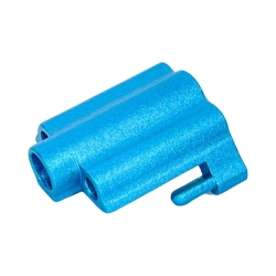 CTM CNC Aluminum Nozzle Block for AAP-01 - Blue