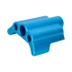 CTM CNC Aluminum Nozzle Block for AAP-01 - Blue