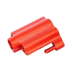 CTM CNC Aluminum Nozzle Block for AAP-01 - Red