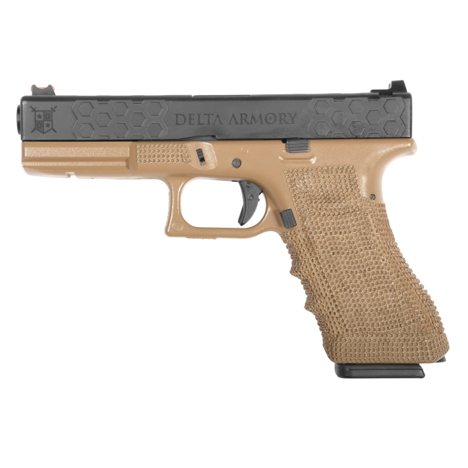 Delta Armory P03 GBB Airsoft Pistol – Tan | ANAREUS
