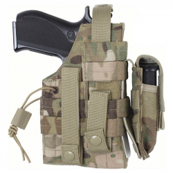 Pouzdro pistolové oboustranné MOLLE MULTICAM