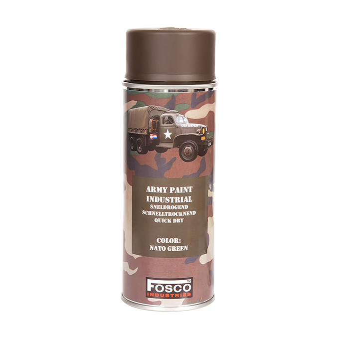 ARMY camouflage paint spray 400 ml OLIVE NATO
