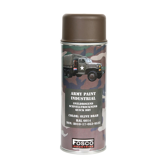 ARMY camouflage paint spray 400 ml OLIVE