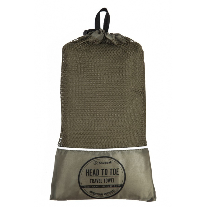 Travel Towel Head To Toe, olive