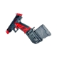 CTM AAP-01 / G-Series 90° HPA Adapter for AEG M4 Mag - Red / Black