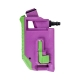 CTM AAP-01 / G-Series 90° HPA Adapter for AEG M4 Mag - Violet / Green