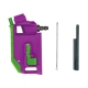 CTM Hi-Capa HPA M4 AEG Magazine 90° Angled Adapter - Violet / Green