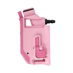 CTM Hi-Capa HPA M4 AEG Magazine 90° Angled Adapter - Pink