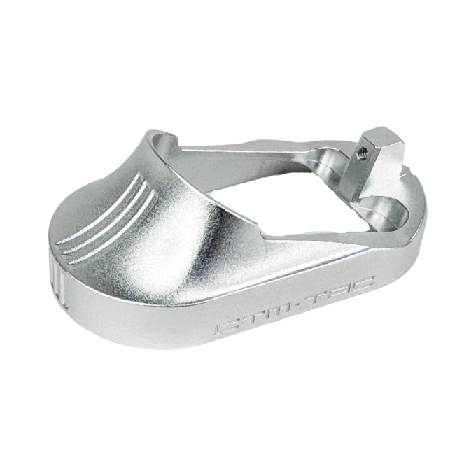 CTM AAP-01 CNC Enlarged Flared Magwell - Silver