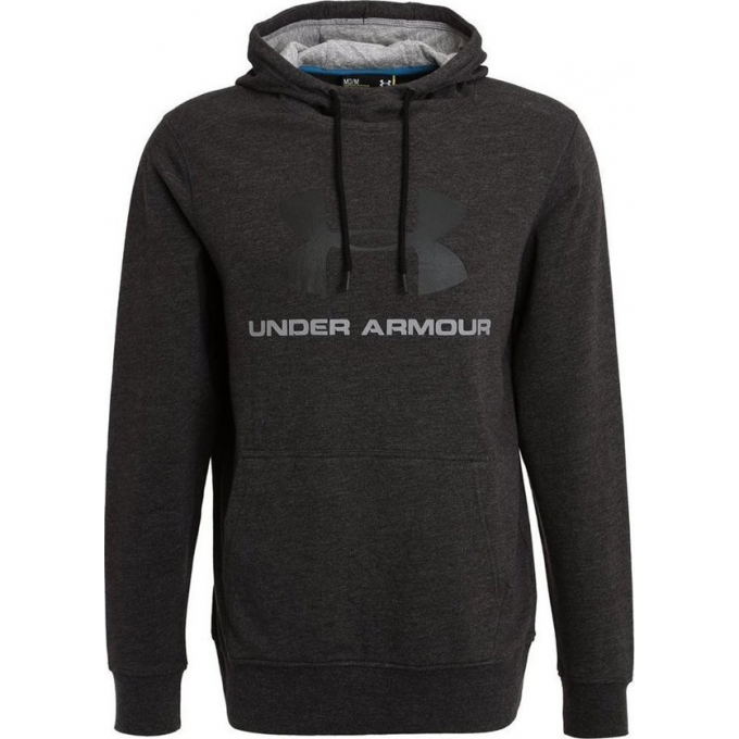 Mikina Under Armour Sportstyle Fleece Graphic Hoodie - šedá, velikost S