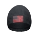KRYPTEK Flag Beanie, One Size - Black