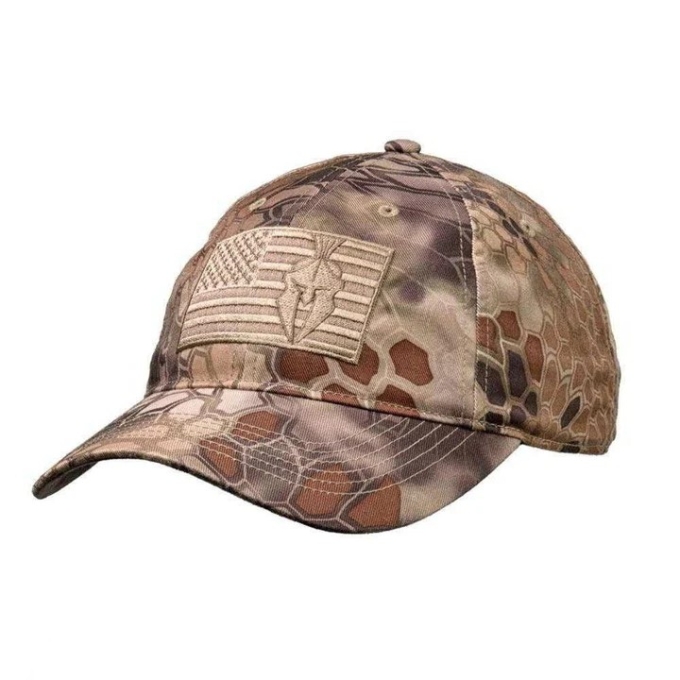 KRYPTEK Flag Hat, One Size - Kryptek Highlander