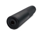 EPeS Sound Suppressor 38 x 180 mm with Inserts, Knurling - Black