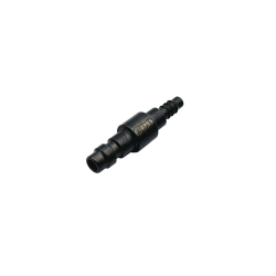 EPeS HPA samouzavírací QD SC lisovací spojka 6 mm, US Foster (samec) - Černá