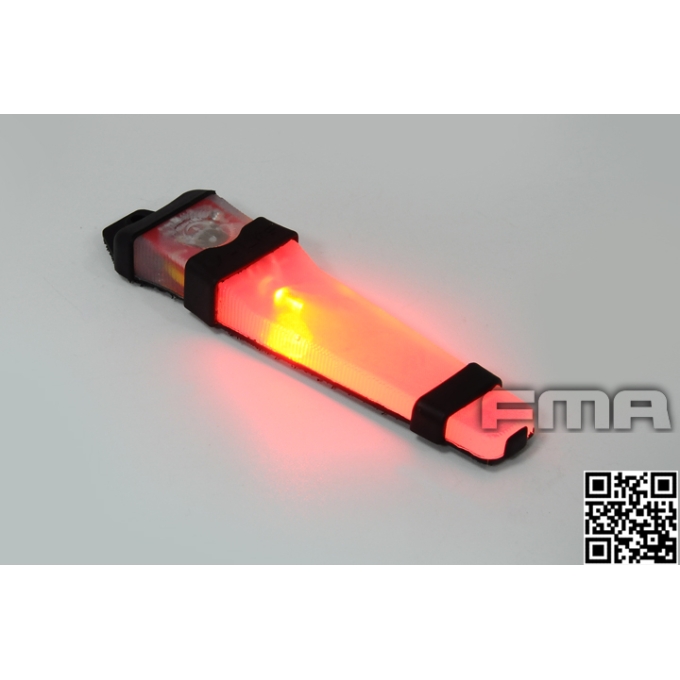 Light tactical positional E-LITE BK - RED