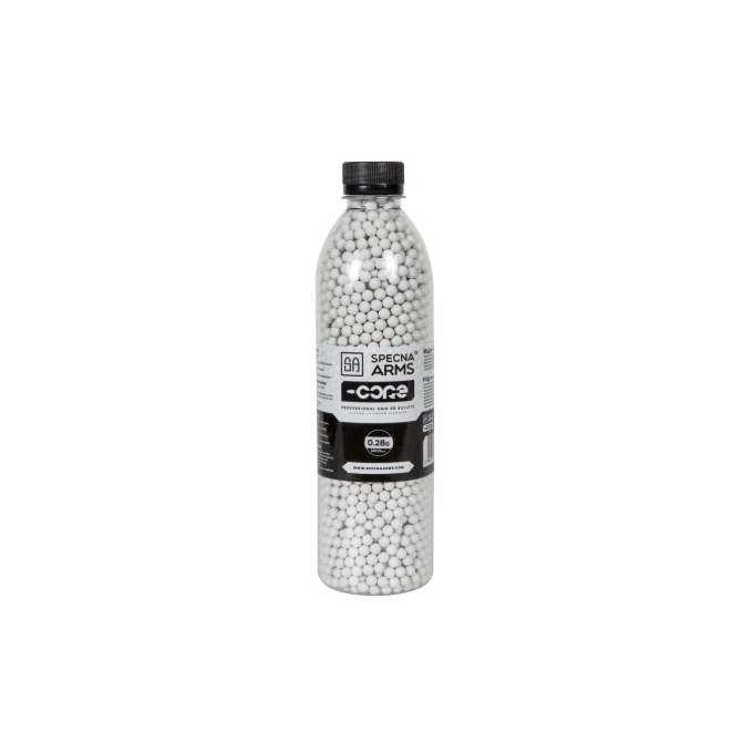 Specna Arms CORE™ 0,28g, 3000 BBs pellets (Bottle) - White