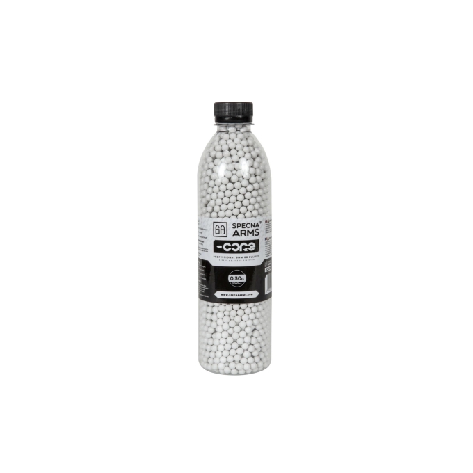 Kuličky Specna Arms CORE™ 0,30g, 3000 BBs (lahev) - Bílé