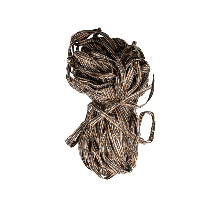 ANAREUS umelá maskovacia tráva SilkGrass Raffia - Hnedá