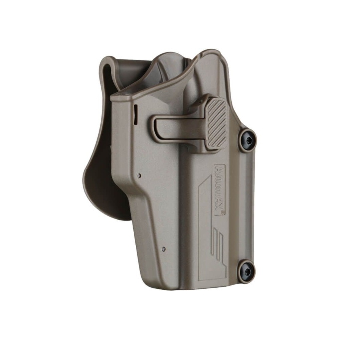 AMOMAX Universal Pistol Holster Per-Fit™, Right Hand - FDE