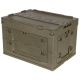 Plastic box foldable 60 L OLIVE
