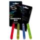 MIL-TEC chemické svetlo MINI Lightstick 4 cm, 10 kusov – Zelená