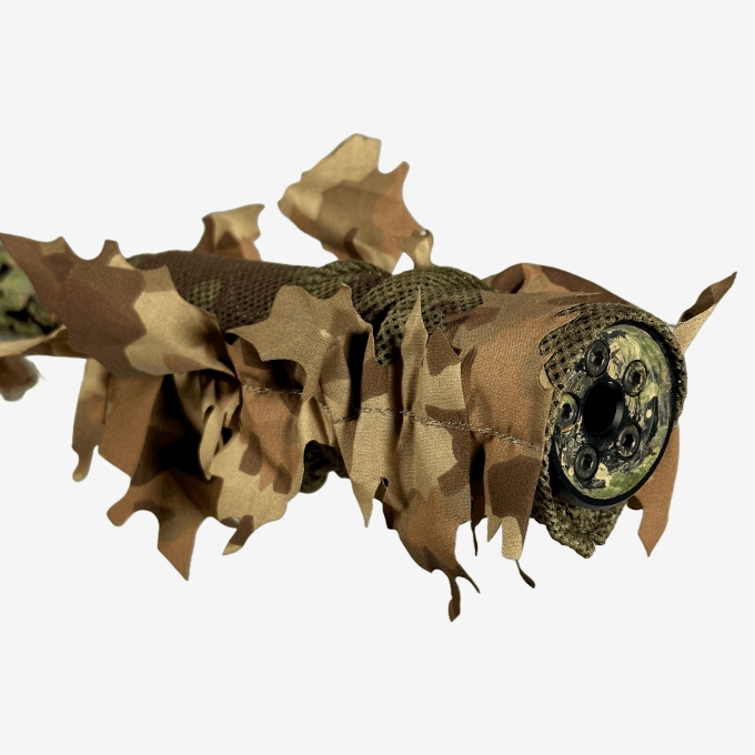 KMCS maskovací potah na tlumič do 210 mm - Next-Gen Brown