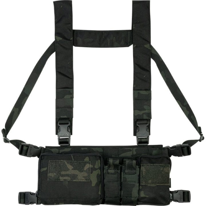 Vesta taktická CHEST RIG VX BUCKLE READY VCAM BLACK